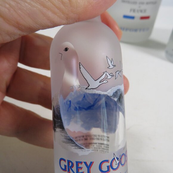 Grey Goose Vodka EMPTY Bottles 50ML, 200ML, 1Liter - Picture 2 of 13